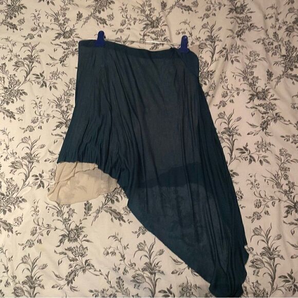 Helmut Lang Slack Jersey skirt cobalt - Picture 7 of 7